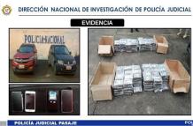 Estas son parte de las evidencias obtenidas en este caso, antes de llegar al oficial de Policía.