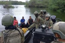 secuestrada militare