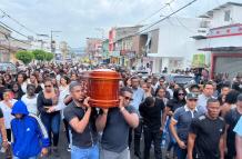 Frickson Erazo despide a su primo con sentidas palabras