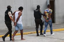 Presuntos sicarios fueron detenidos luego de matar a un hombre en el sur de Guayaquil