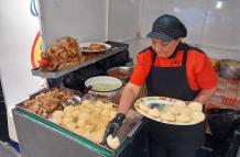 Comida típica - fiestas de Quito - mercado