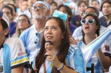 Hinchas argentinos