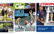 Portadas-reacciones-Argentina-Francia-Mundial-Catar2022