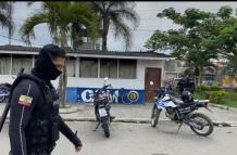 Policías del Grupo de Operaciones Motorizados desplegaron el operativo.