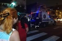 Mujer murió en accidente de tránsito.