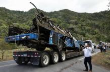 Bus accidentado en Panamá