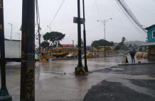 intensa lluvia en Guayaquil