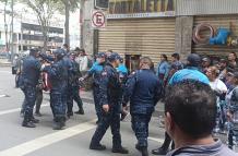 Dos personas resultaron heridas en el altercado.