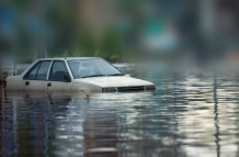 carro lluvia