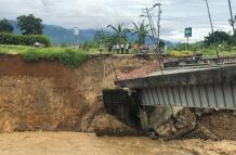 Puente - Los Ríos - colapso