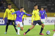 Ecuador empató con Brasil en el Sudamericano sub-17.