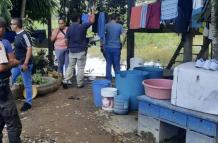 Los familiares quedaron impactados por la noticia.