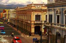 Algunas estructuras del centro histórico de Riobamba fueron restauradas.