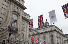 Los ecuatorianos en Reino Unido también se hicieron presentes en la celebración por la coronación de Carlos III