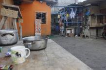 En un restaurante del Barrio Cuba se armó la balacera.