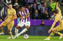 Gonzalo Plata es jugador del Real Valladolid de España.