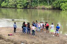 Lo que se sabe es que el menor estar pescando en el río Daule.