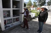 Cementerio profanado