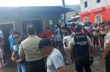 Asesinaron a un joven en Esmeraldas.