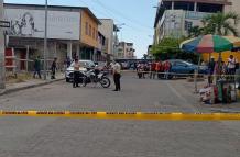 El hombre fue asesinado en Manta.