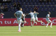 Facundo Andrada marcó el gol del triunfo para Universidad Católica.