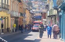 Amenaza bomba Quito