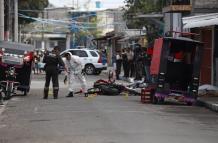 La Policía recababa información de la matanza.