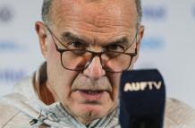 Marcelo Bielsa, DT de Uruguay.
