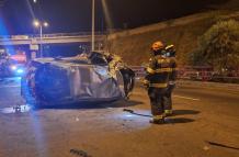 Una persona resultó fallecida luego de un accidente de tránsito.