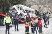 Accidente en Guápulo