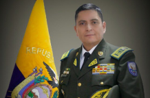 Cézar Zapata es el nuevo comandante general de Policía.