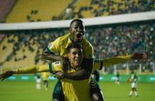 Kendry Páez anotó un gol ante Bolivia.