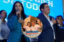 La celebración del correísmo se truncó por el triunfo de Noboa.