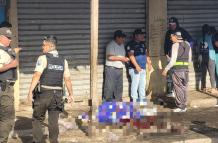 Una persona fue asesinada cerca de un mercado de La Libertad.