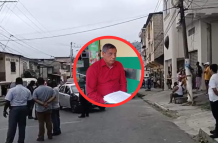 El abogado fue baleado en pleno centro de Esmeraldas.