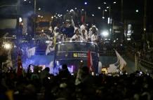 Por todo lo alto celebró Liga de Quito la Sudamericana 2023.