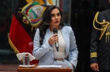 La vicepresidenta Verónica Abad explicó la razón por la que no estuvo en eventos junto al presidente Daniel Noboa.