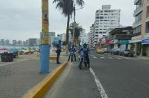 Los agentes municipales patrullan el malecón, pero ellos no cuentan con armas.