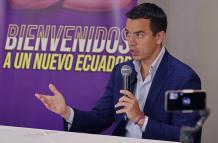 Daniel Noboa, presidente de Ecuador.