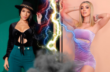 Conny Garcés y Elizabeth Cader