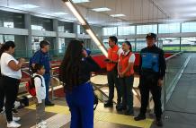 Hubo una alarma en el Metro de Quito.