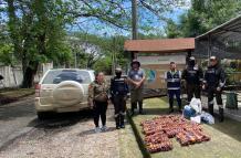 La Policía liberó a los cangrejos.