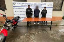Detenidos - robo - Quito