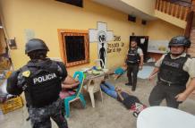 Detenidos en El Triunfo por robo