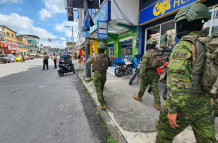 El robo ocurrió en pleno centro del cantón.