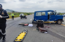 El accidente se registró en la vía Guayaquil-Posorja.