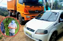 VOLQUETA RETENIDA AGENCIA METROPOLITANA DE CONTROL