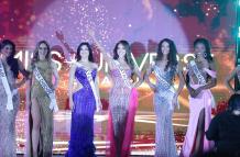 Las candidatas a Miss Universo Ecuador.
