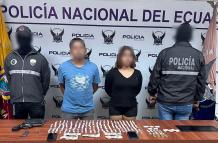 Detenidos drogas Mapasingue Guayaquil