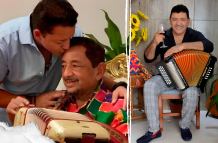 El cantante colombiano Chane Meza hijo de Lisandro Meza.jpg